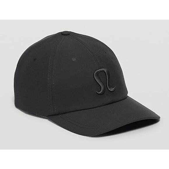 Lululemon Fast and Free Running Hat Snapback Black Dark Gray Athleisur‎ - Picture 1 of 6